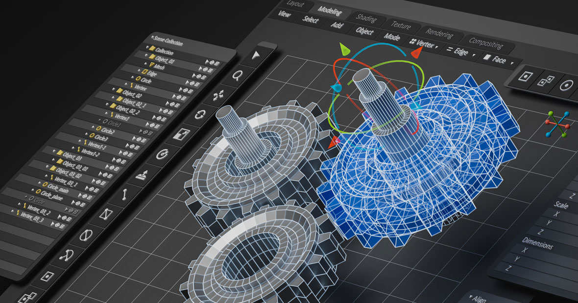 logiciel de modélisation CAO 3D
